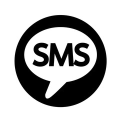 SMS icon illustration design