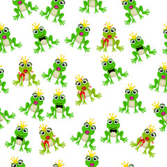 Fototapeta premium frog prince or princess
