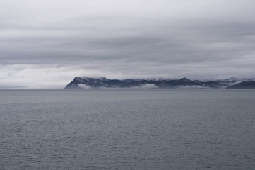 北海道噴火湾風景　イコリ岬