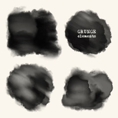 black and white watercolor background