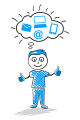 Cartoon - Kommunikation - 2