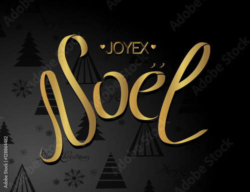 merry christmas card template with greetings in french language joyeux noel noel calligraphic lettering - How To Say Merry Christmas In French merry christmas card template with greetings in french language joyeux noel noel calligraphic lettering - How To Say Merry Christmas In French