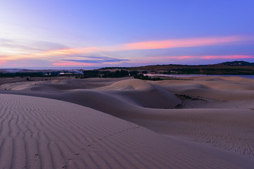 White sand dunes at Mui Ne