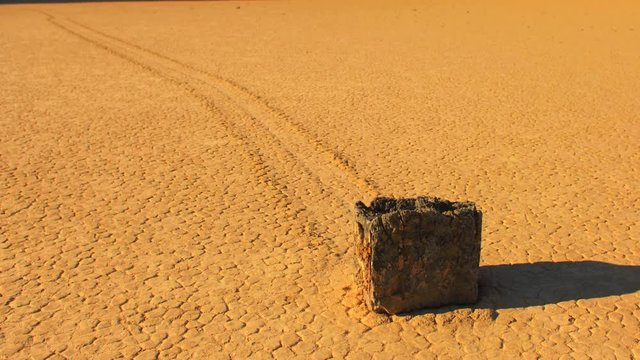 Death Valley Sliding Desert Rocks Racetrack Playa