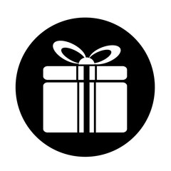 Gift box icon illustration design