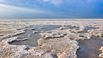 Salt Lake Karum aka Lake Assale or Asale , Danakil Afar, Ethiopia