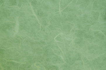 Green mulberry paper texture.Handmade mulberry paper texture.Mulberry paper background.Rice paper texture.