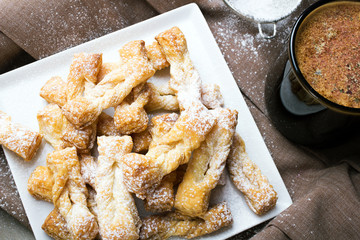 Faworki - Traditional Polish cookies served at Fat Thursday