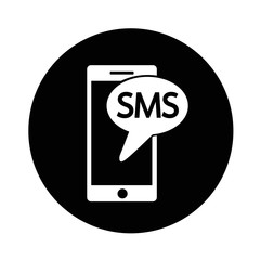 sms icon illustration design