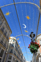 Malaga Einkaufsstrasse calle marques de larios 
