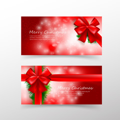 008 Christmas card template for invitation and gift voucher with