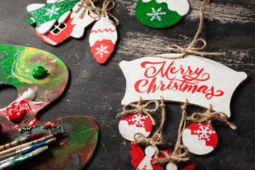 Handmade Christmas decorations