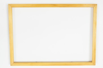 Obraz premium Picture frame. Frame on a white background. 
