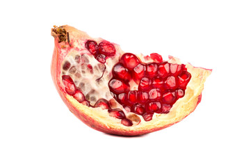 Slice of pomegranate