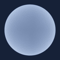 The Sphere Consisting of Points. Abstract Globe Grid.