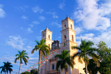 Valladolid church colonial Mexico