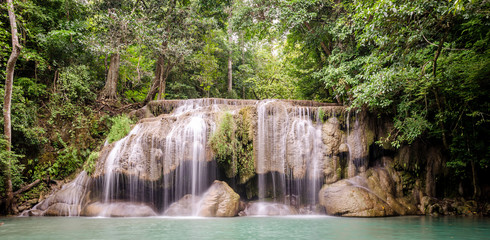Erawan Waterfalls (Thailand) in Erawan National Park