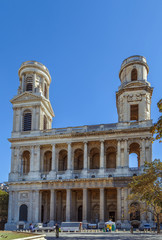 Fototapeta na wymiar Church of Saint-Sulpice, Paris