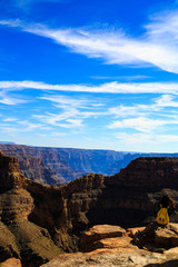 Rocks and mountains of Grand Canyon and Nevada, Arizona dessert.