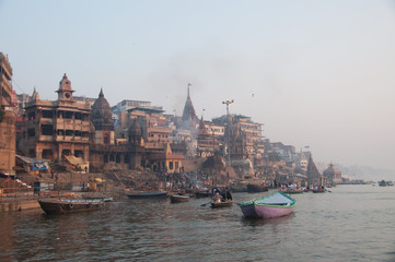 Obraz premium Varanasi Morning at Ganga River