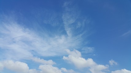 Fluffy cloud.