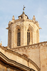 Fototapeta na wymiar Dôme de la cathédrale Sainte Thècle, Tarragone, Catalogne, Espagne