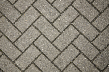 A page full of brick sidewalk background texture