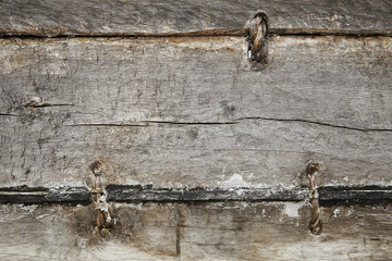 A page full of weathered old wood background texture