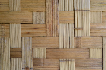 Grunge Bamboo Wooven Texture