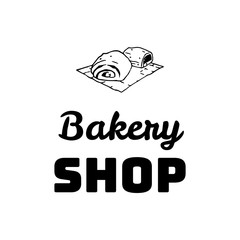 Cakes. Baker Badge. Bakery Label. Isolated On White Background