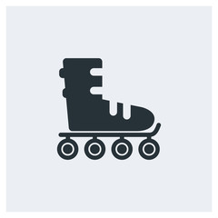 Roller skates icon