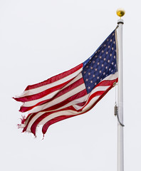 Torn flag