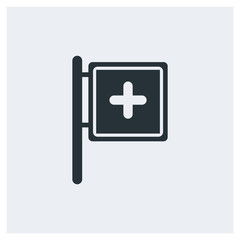 Obraz premium Pharmacy icon