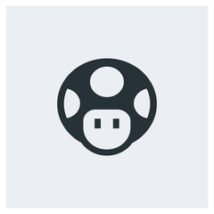 Mushroom digital game icon