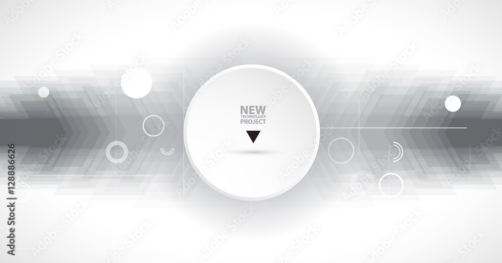 Poster flow of arrows. imagination of business or technology process. vector futuristic background with gre
