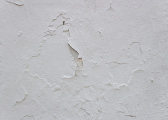 White background gray old plaster
