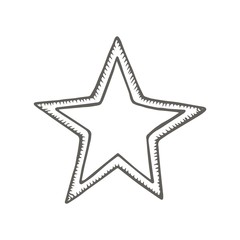 Christmas star pattern vector
