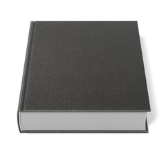 realistic 3d render of book