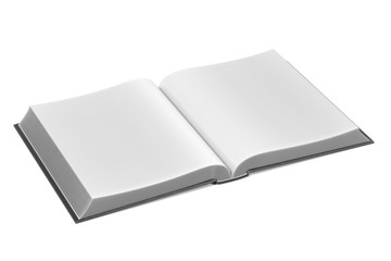 realistic 3d render of book