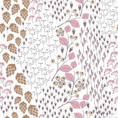 Floral seamless background.