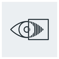 Augmented reality icon