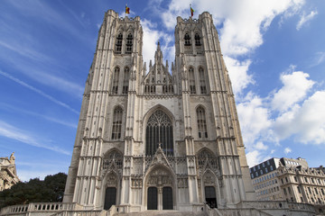 Fototapeta premium Brussels Cathedral