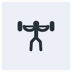 Powerlifting icon