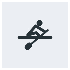 Kayaking icon