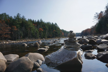 Cairn in the River