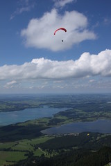 paraglider am tegelberg