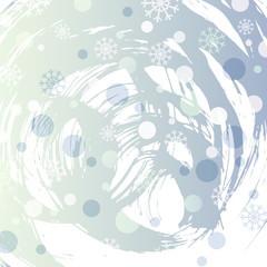 abstract holiday christmas background with snowflakes, winter te
