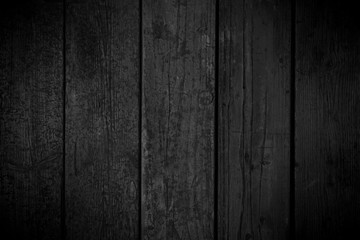 black wooden background