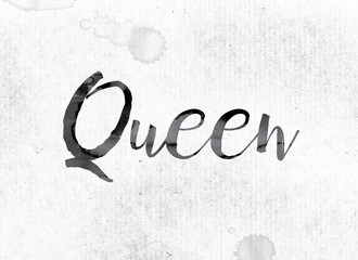 Queen Concept Painted in Ink