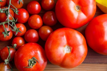 Close-up of fresh tomatoes